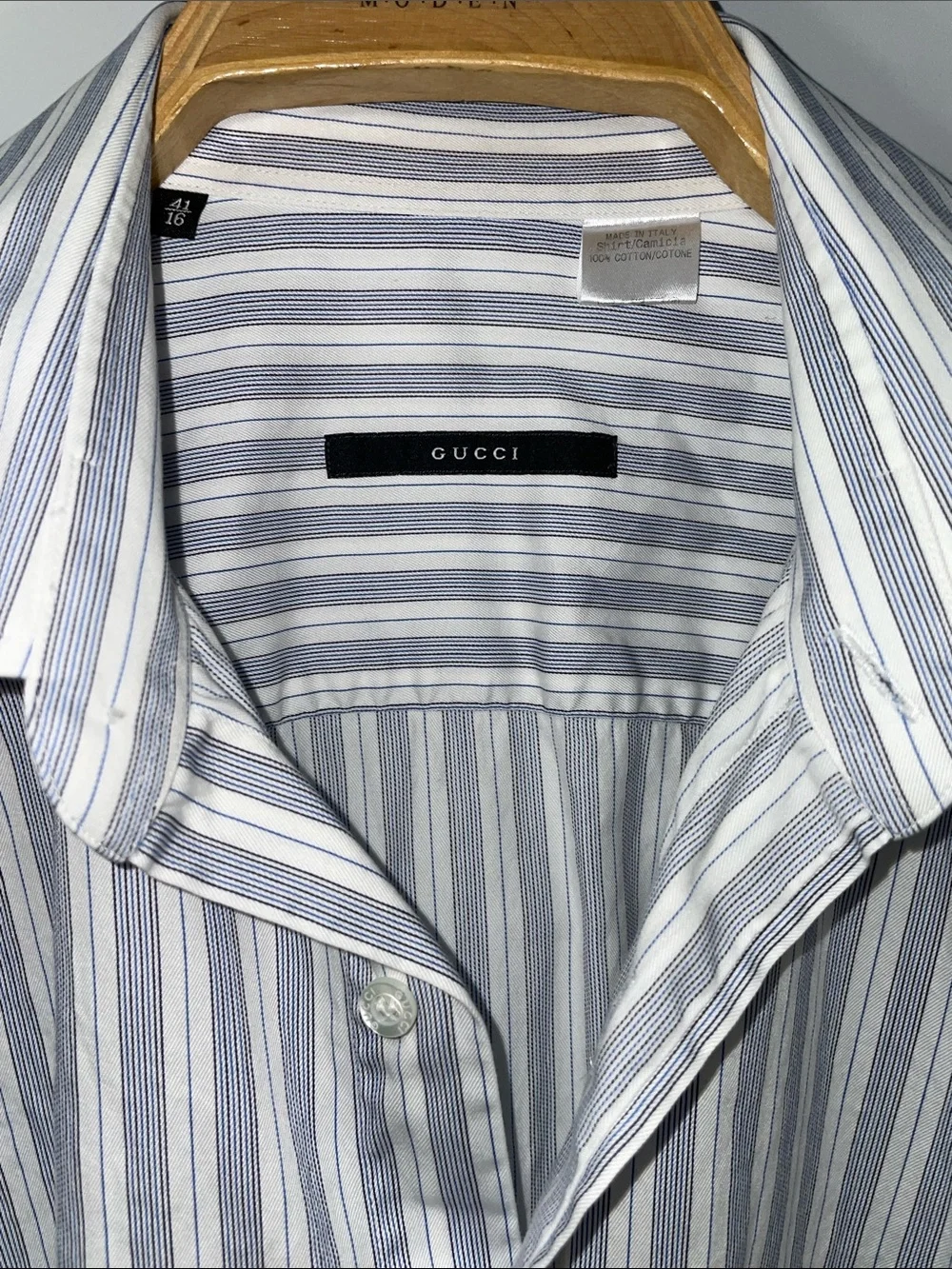 GUCCI MENS DRESS SHIRT FTL-05-163
